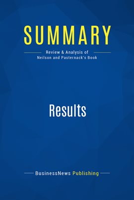 Cover image for Summary: Results