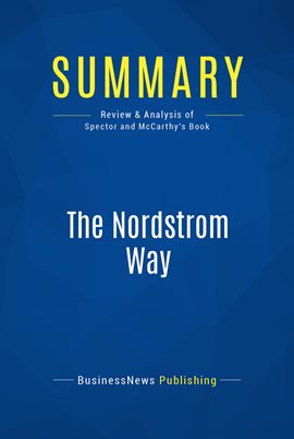 Cover image for Summary: The Nordstrom Way