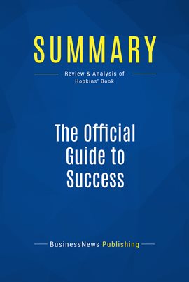 Image de couverture de Summary: The Official Guide to Success
