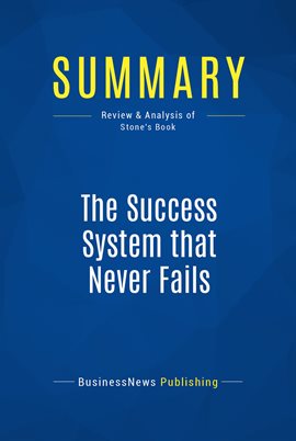 Cover image for Summary: The Success System that Never Fails