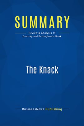 Cover image for Summary: The Knack