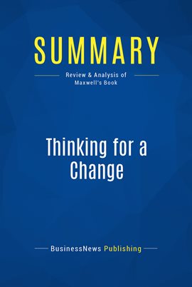 Cover image for Summary: Thinking for a Change