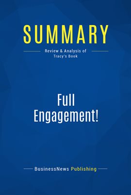 Cover image for Summary: Full Engagement!