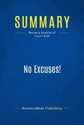 Cover image for Summary: No Excuses!