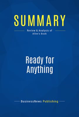 Cover image for Summary: Ready for Anything