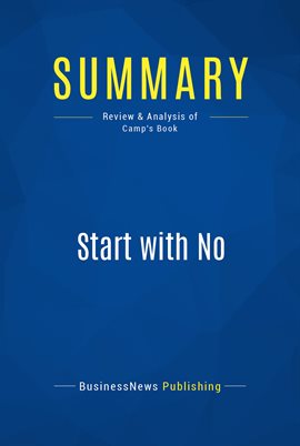 Cover image for Summary: Start with No