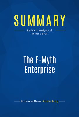 Cover image for Summary: The E-Myth Enterprise