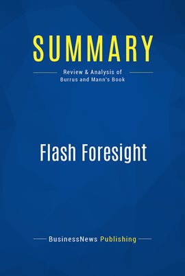 Cover image for Summary: Flash Foresight
