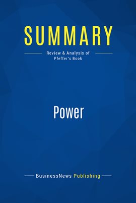 Cover image for Summary: Power