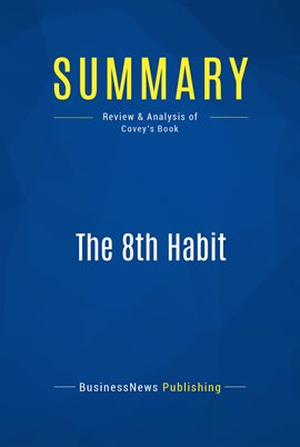Cover image for Summary: The 8th Habit