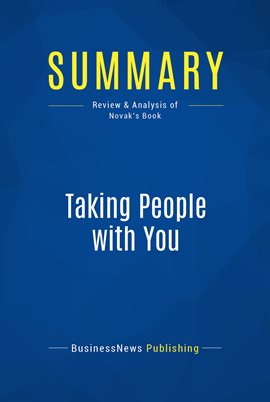 Image de couverture de Summary: Taking People with You