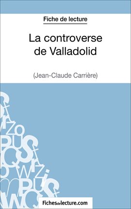 Cover image for La controverse de Valladolid - Jean-Claude Carrière