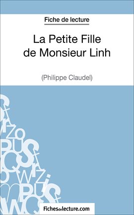 Cover image for La Petite Fille de Monsieur Linh - Philippe Claudel (Fiche de lecture)