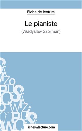 Cover image for Le pianiste - Wladyslaw Szpilman (Fiche de lecture)