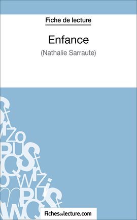 Cover image for Enfance - Nathalie Sarraute (Fiche de lecture)