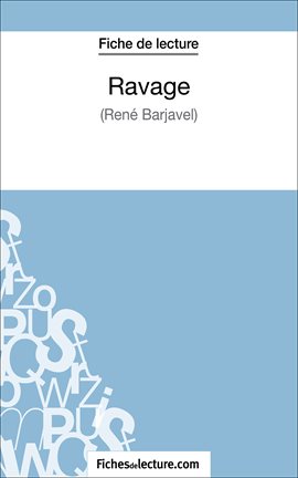 Cover image for Ravage de René Barjavel (Fiche de lecture)