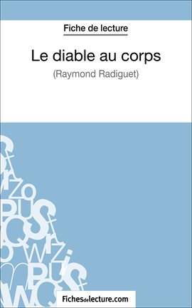 Cover image for Le diable au corps de Raymond Radiguet (Fiche de lecture)