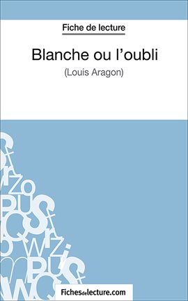 Cover image for Blanche ou l'oubli