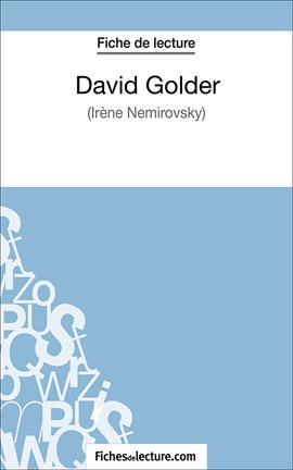 Cover image for David Golder