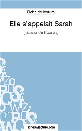 Cover image for Elle s'appelait Sarah