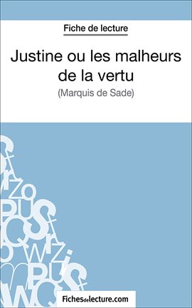 Cover image for Justine ou les malheurs de la vertu