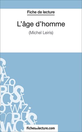 Cover image for L'âge d'homme