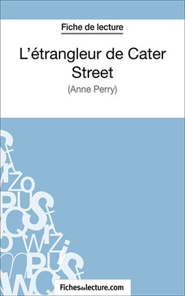 Cover image for L'étrangleur de Cater Street