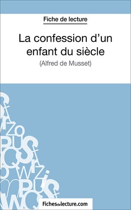 Cover image for La confession d'un enfant du siècle