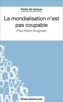 Cover image for La mondialisation n'est pas coupable