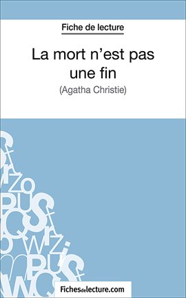 Cover image for La mort n'est pas une fin