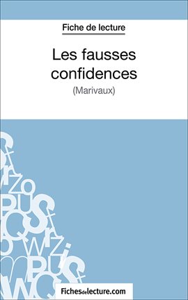 Cover image for Les fausses confidences