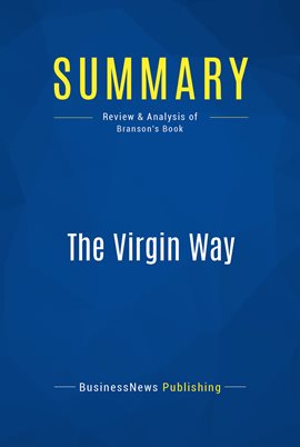 Cover image for Summary: The Virgin Way