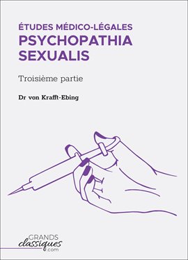 Cover image for Études médico-légales - Psychopathia Sexualis