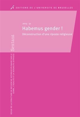Cover image for Habemus gender