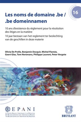 Imagen de portada para Les noms de domaine .be/ .be domeinnamen