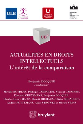 Cover image for Actualités en droits intellectuels