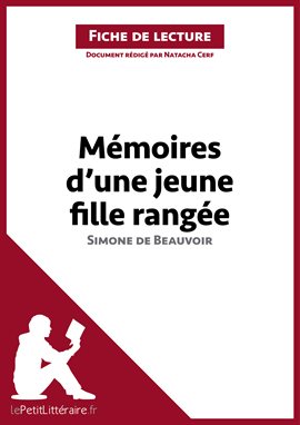 Cover image for Mémoires d'une jeune fille rangée de Simone de Beauvoir (Fiche de lecture)
