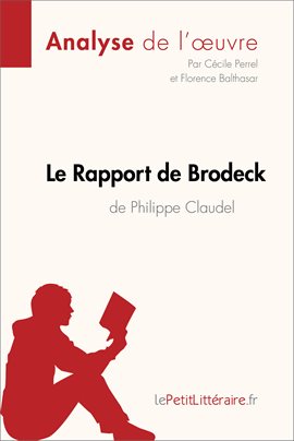 Cover image for Le Rapport de Brodeck de Philippe Claudel (Analyse de l'oeuvre)