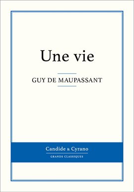 Cover image for Une vie