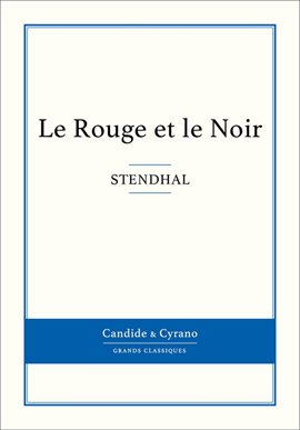 Cover image for Le Rouge et le Noir