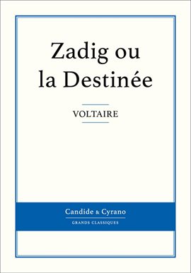 Cover image for Zadig ou la Destinée