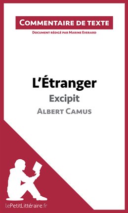 Cover image for L'Étranger de Camus - Excipit