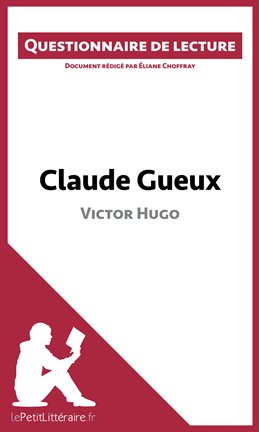 Cover image for Claude Gueux de Victor Hugo