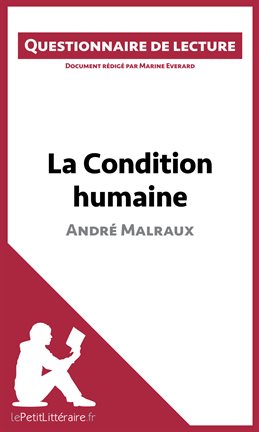 Cover image for La Condition humaine d'André Malraux
