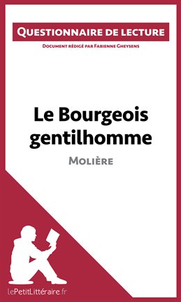 Cover image for Le Bourgeois gentilhomme de Molière