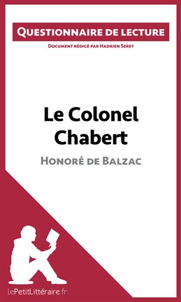 Cover image for Le Colonel Chabert de Balzac