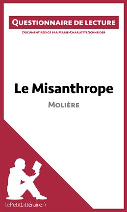 Cover image for Le Misanthrope de Molière