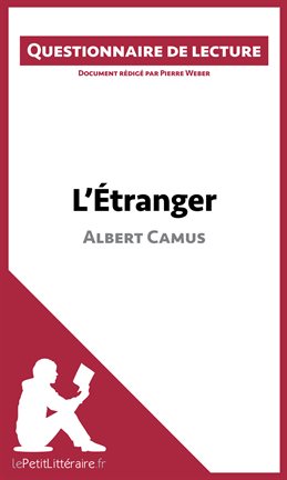 Cover image for L'Étranger d'Albert Camus