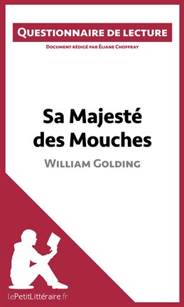 Cover image for Sa Majesté des Mouches de William Golding