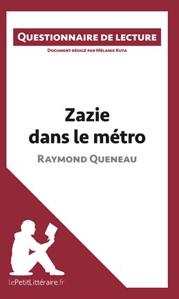 Cover image for Zazie dans le métro de Raymond Queneau